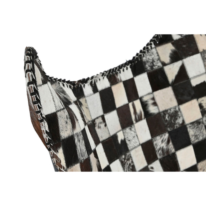 Fotoliu DKD Home Decor Crem Maro închis Fier 70 x 70 x 90 cm