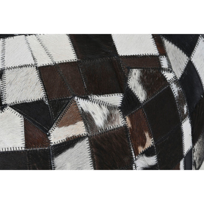 Pernă DKD Home Decor Podea Crem Maro închis Colonial 48 x 48 x 35 cm