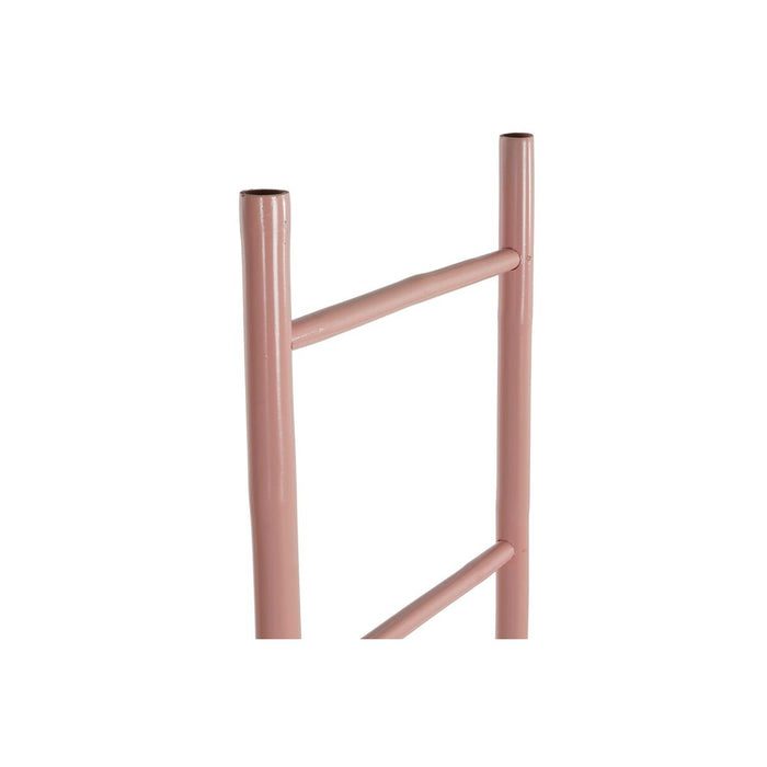 Suport pentru Prosoape cu Picior DKD Home Decor Natural Roz Alb Bambus 40 x 5 x 150 cm 3 Unități