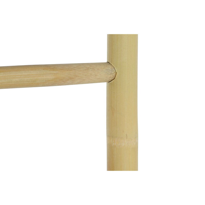 Suport pentru Prosoape cu Picior DKD Home Decor Natural Roz Alb Bambus 40 x 5 x 150 cm 3 Unități