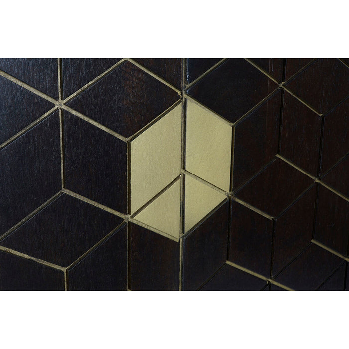 Servantă DKD Home Decor Negru Auriu* Maro închis 160 x 40 x 90 cm