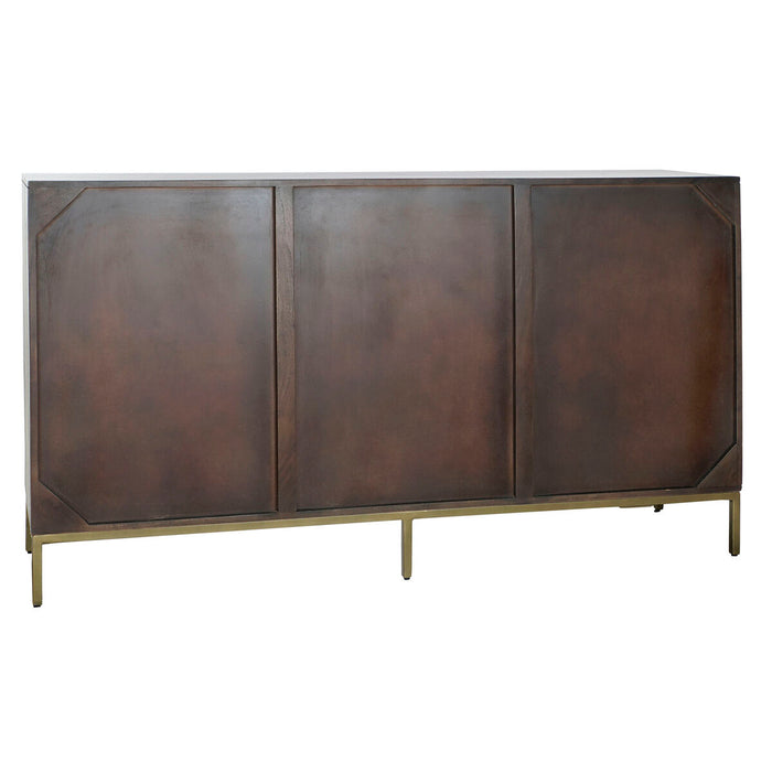 Servantă DKD Home Decor Negru Auriu* Maro închis 160 x 40 x 90 cm