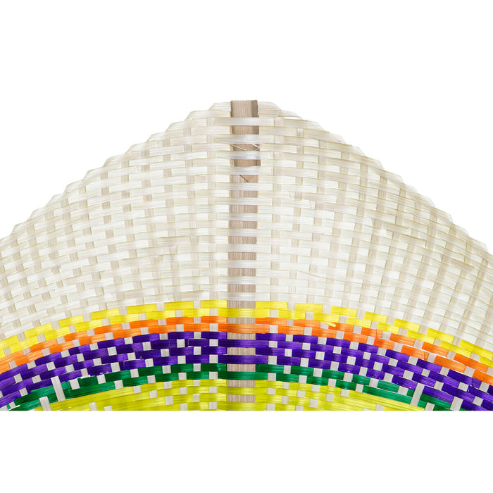 Decorațiune de Perete DKD Home Decor Portocaliu Natural 40 x 0,5 x 32 cm (2 Unități)