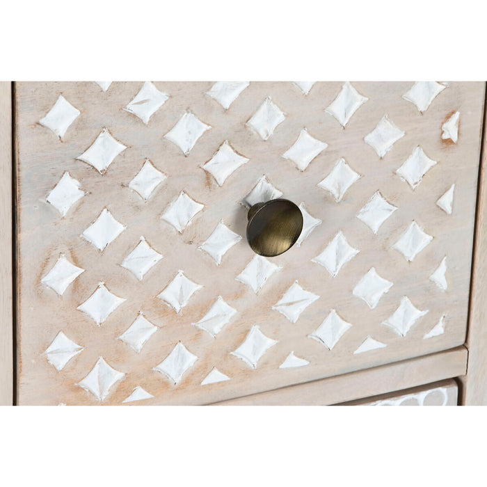 Servantă DKD Home Decor Alb Natural Lemn de mango 115 x 42 x 75 cm