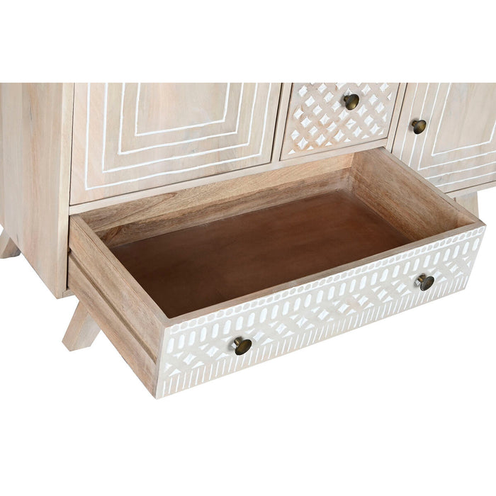 Servantă DKD Home Decor Alb Natural Lemn de mango 115 x 42 x 75 cm