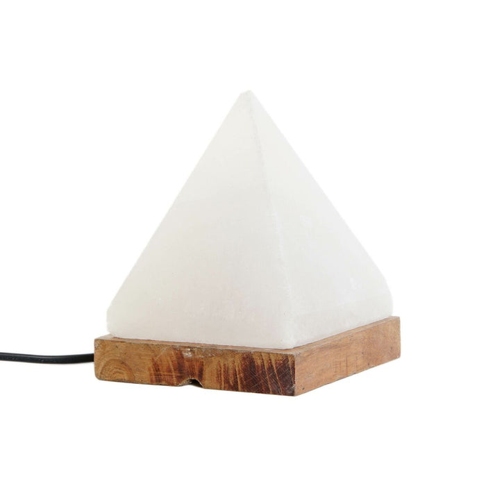 Lampă de masă DKD Home Decor Sare Salcâm 15 W 220 V 13 x 13 x 18 cm