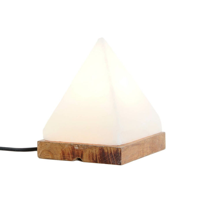 Lampă de masă DKD Home Decor Sare Salcâm 15 W 220 V 13 x 13 x 18 cm