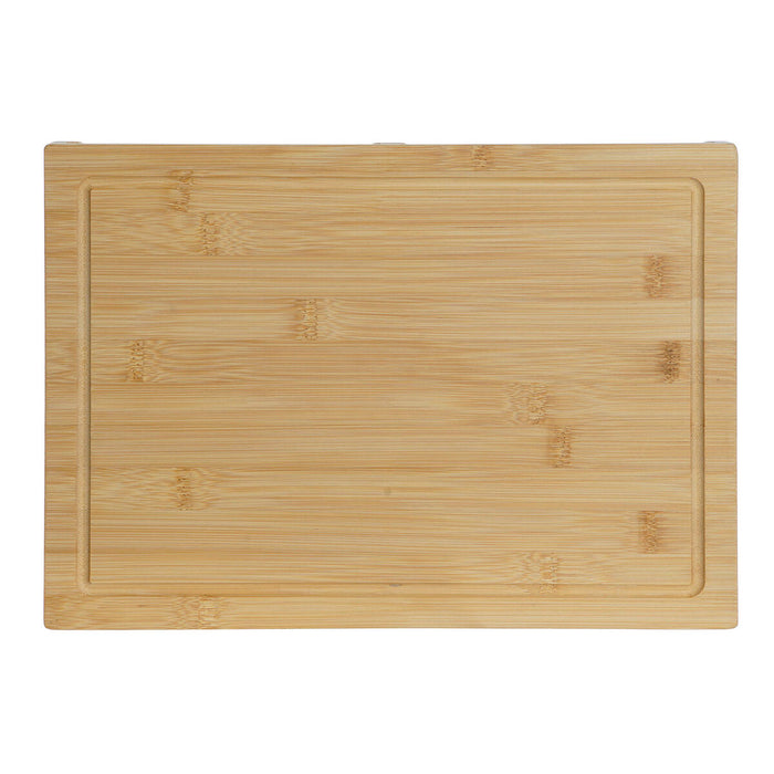 Masă de tăiat DKD Home Decor Natural Bambus 35 x 25 x 3 cm
