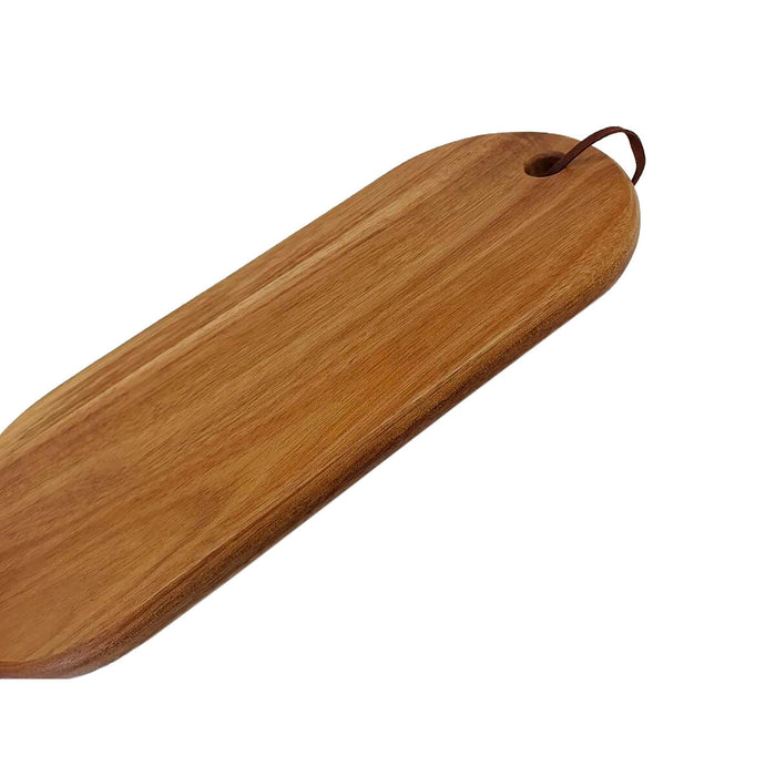 Masă de tăiat DKD Home Decor Natural Въже Salcâm 38 x 16 x 2 cm
