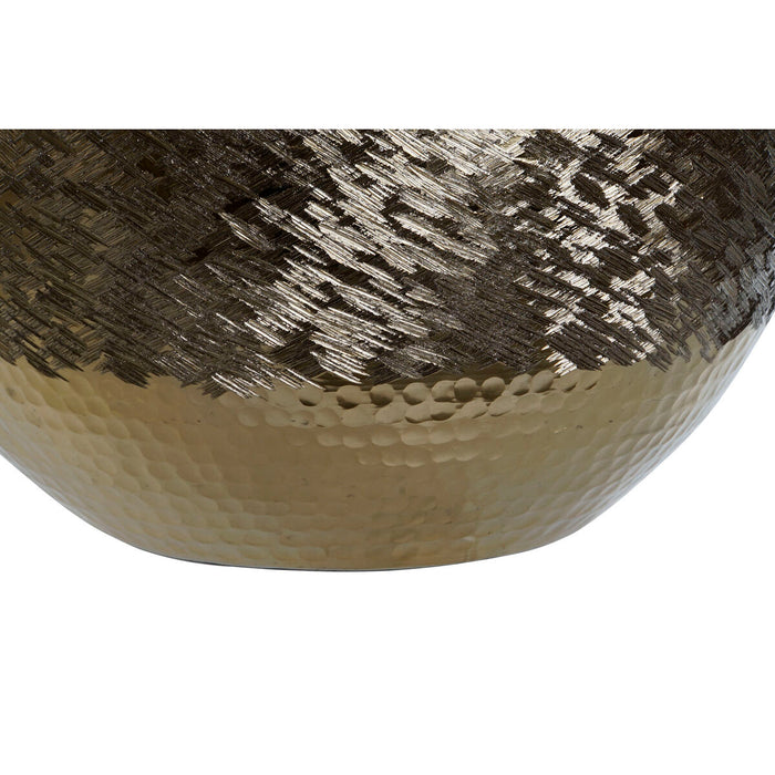 Vază DKD Home Decor Auriu* Argintiu Aluminiu Modern 33 x 33 x 29 cm (2 Unități)