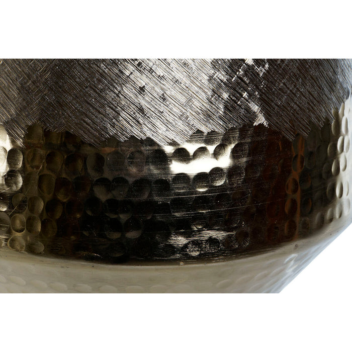 Vază DKD Home Decor Auriu* Argintiu Aluminiu 22 x 22 x 32 cm (2 Unități)