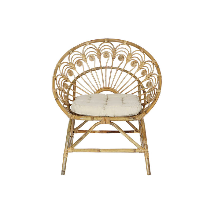 Canapea de grădină DKD Home Decor Alb Maro 75 x 50 x 90 cm 80 x 66 x 89 cm 84 x 70 x 90 cm