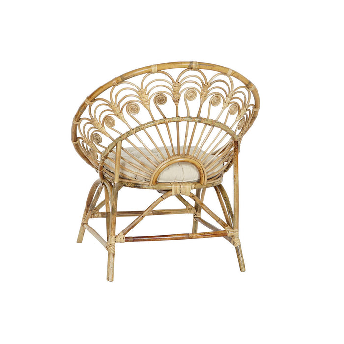 Canapea de grădină DKD Home Decor Alb Maro 75 x 50 x 90 cm 80 x 66 x 89 cm 84 x 70 x 90 cm