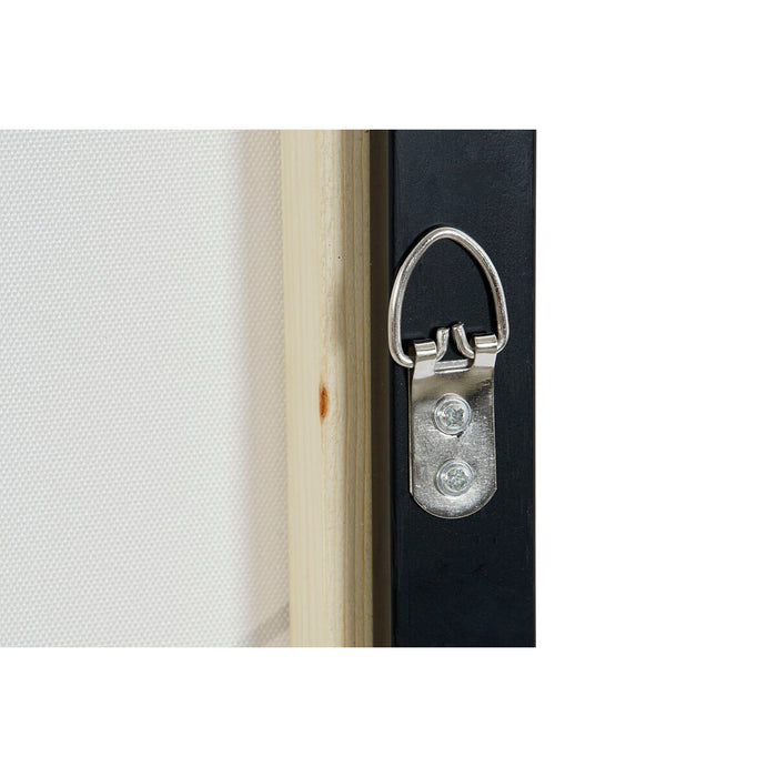 Tablou DKD Home Decor Femeie 100 x 4 x 100 cm (2 Unități)