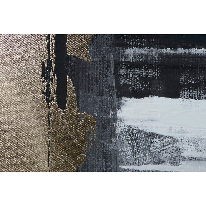 Tablou DKD Home Decor Abstract Modern 100 x 4 x 140 cm (2 Unități)