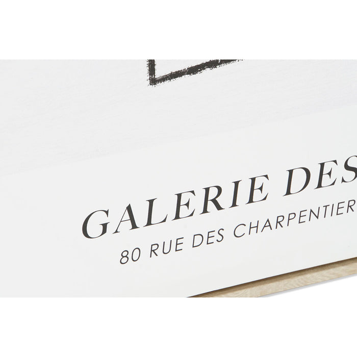 Tablou DKD Home Decor 84 x 4,5 x 124 cm Abstract Urban (2 Unități)