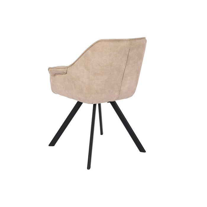 Scaun DKD Home Decor Negru Bej 64 x 67 x 85 cm