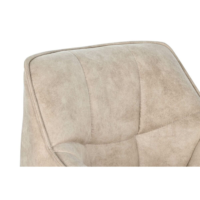 Scaun DKD Home Decor Negru Bej 60 x 60 x 84 cm