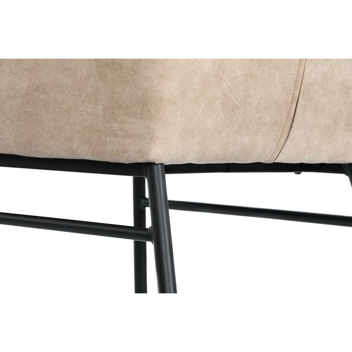 Scaun DKD Home Decor Negru Bej 60 x 60 x 84 cm