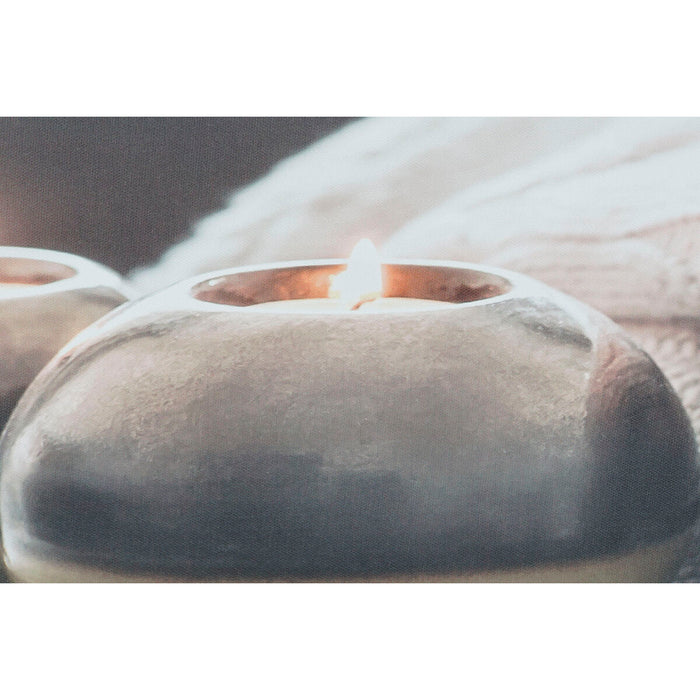 Tablou DKD Home Decor Spa Scandinav 135 x 2,5 x 45 cm (4 Unități)