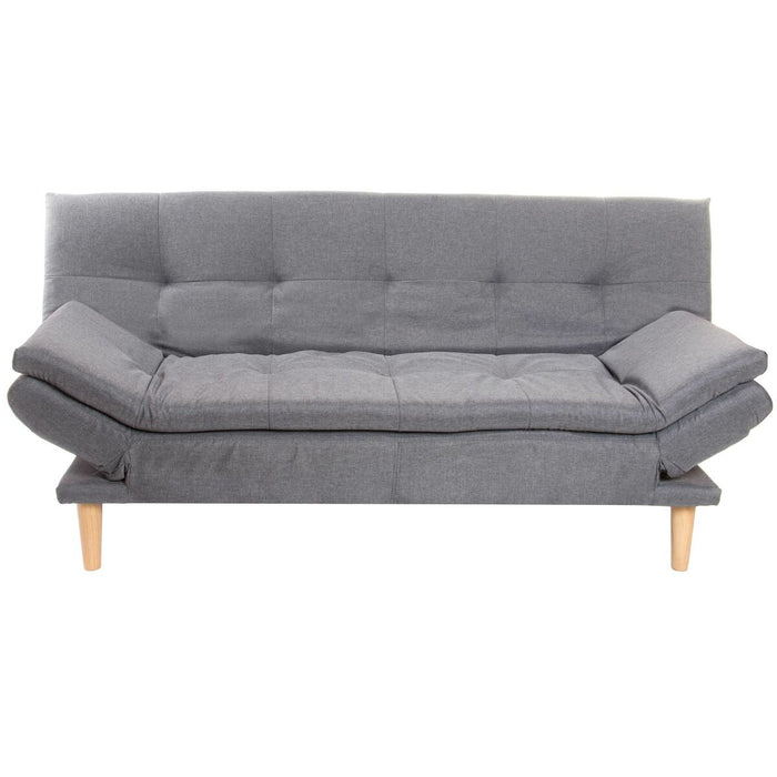 Canapea extensibilă DKD Home Decor Gri Lemn Scandi 180 x 85 x 83 cm