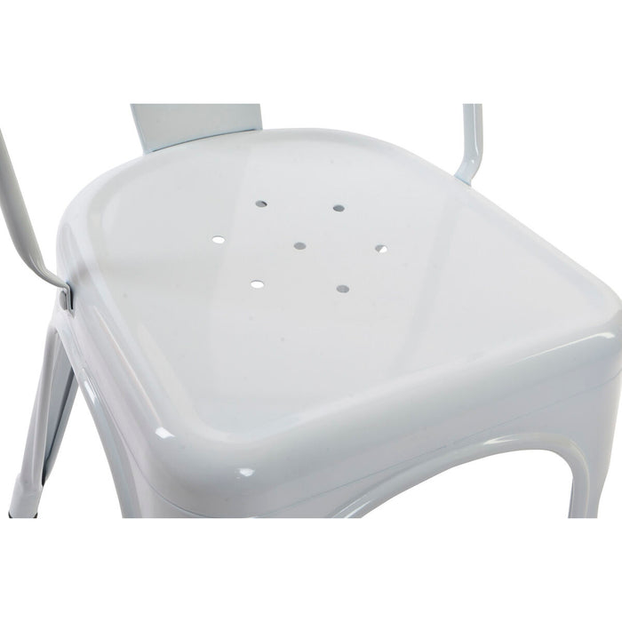 Scaun DKD Home Decor Alb Metal 53 x 45 x 85 cm