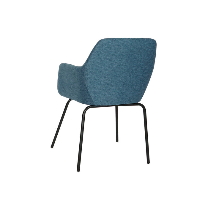 Scaun DKD Home Decor Albastru Negru 59,5 x 60,5 x 78 cm