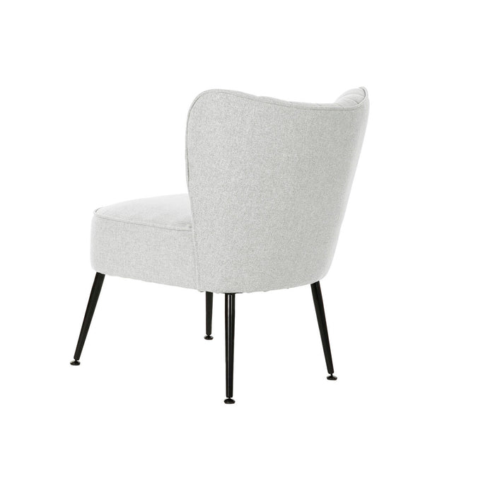 Fotoliu DKD Home Decor Negru Bej Greige Metal 55 x 64 x 72,5 cm