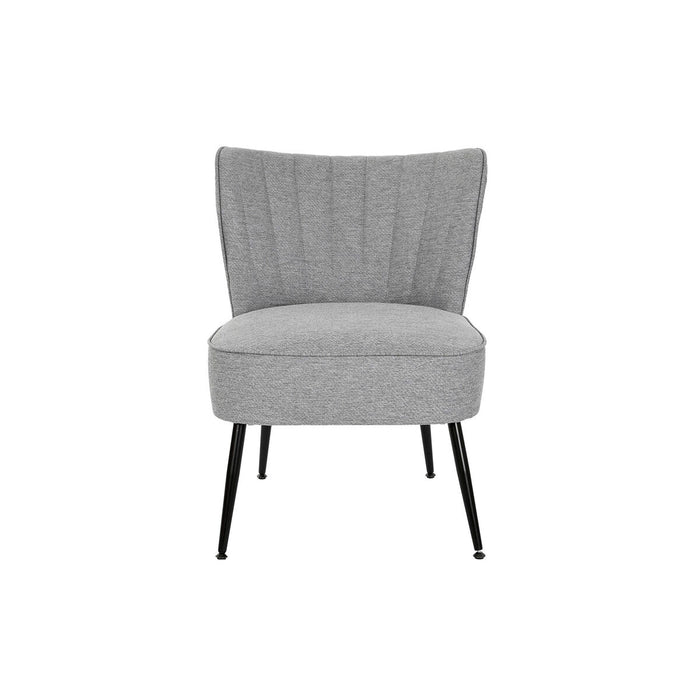 Fotoliu DKD Home Decor Gri Metal 55 x 64 x 72,5 cm