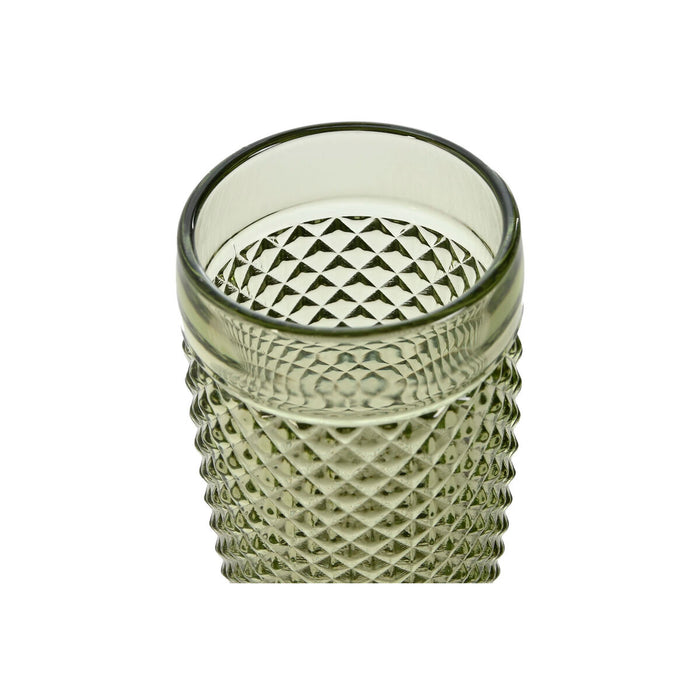 Set de pahare DKD Home Decor Verde Geam 150 ml