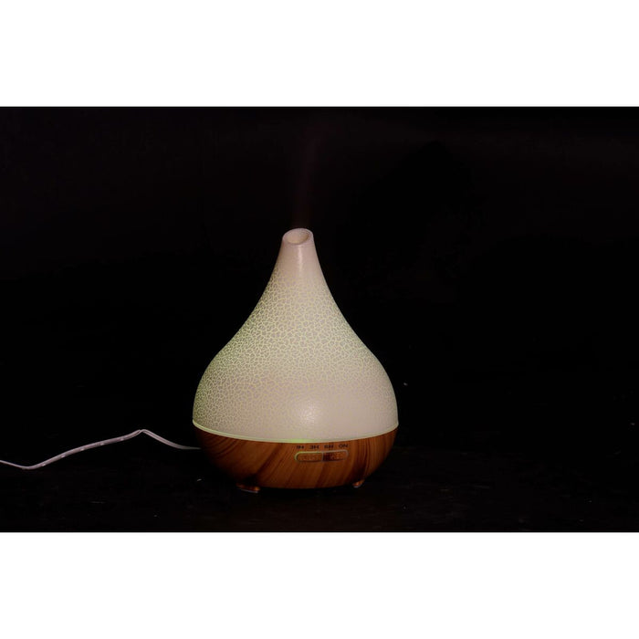 Mini Umidificator Difuzor de Arome DKD Home Decor Alb Natural 400 ml