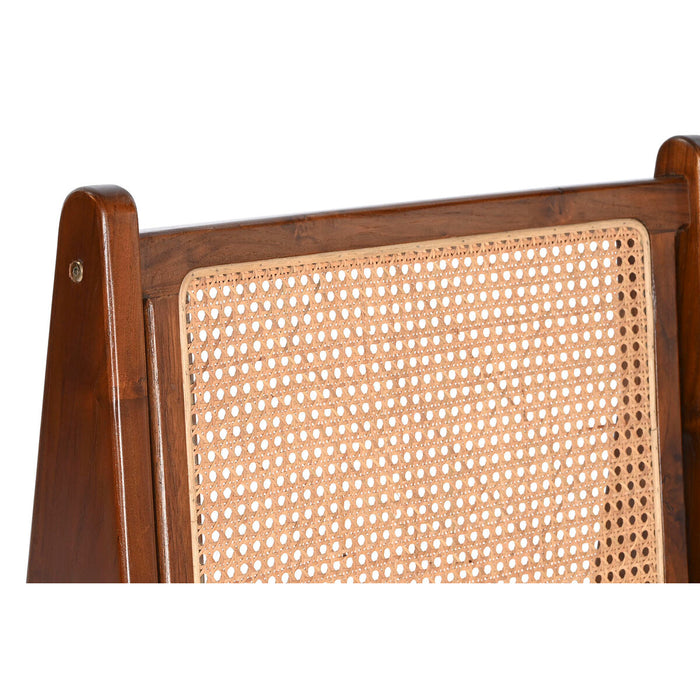 Fotoliu DKD Home Decor Natural Maro închis Tec 60 x 77 x 71 cm