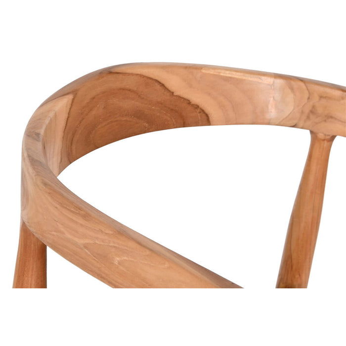 Scaun DKD Home Decor Negru Natural 58 x 60 x 75 cm