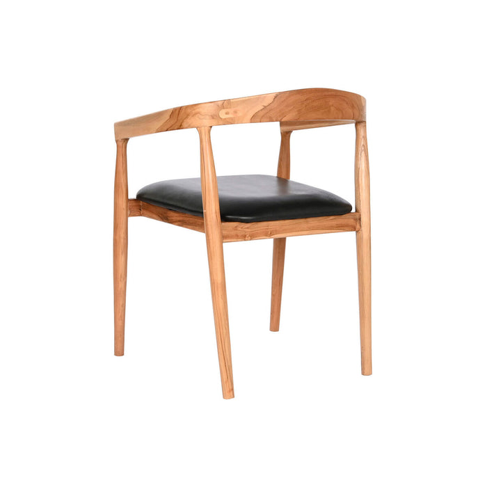 Scaun DKD Home Decor Negru Natural 58 x 60 x 75 cm