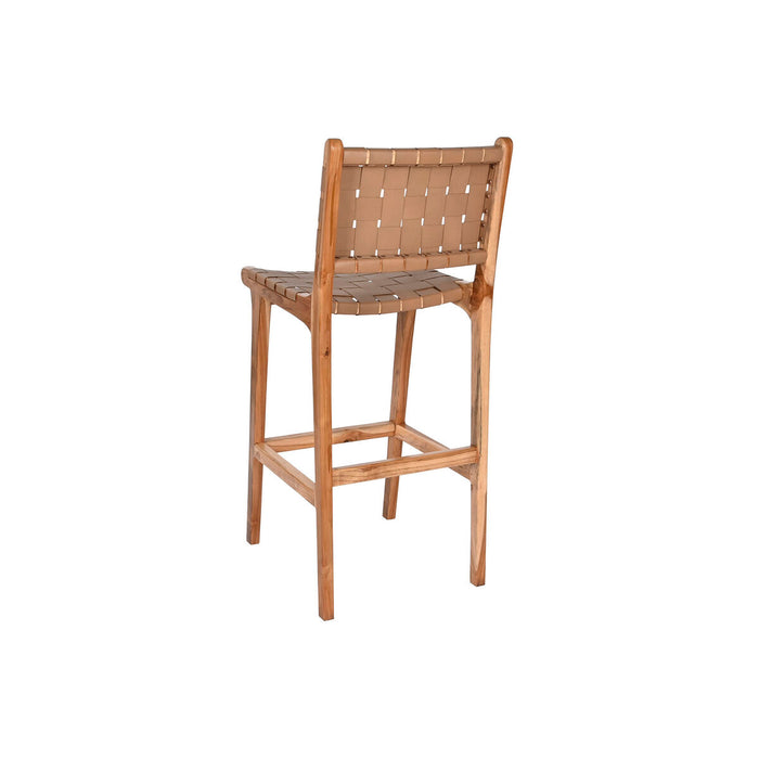 Taburet DKD Home Decor Bej Natural Tec 45 x 57 x 110 cm