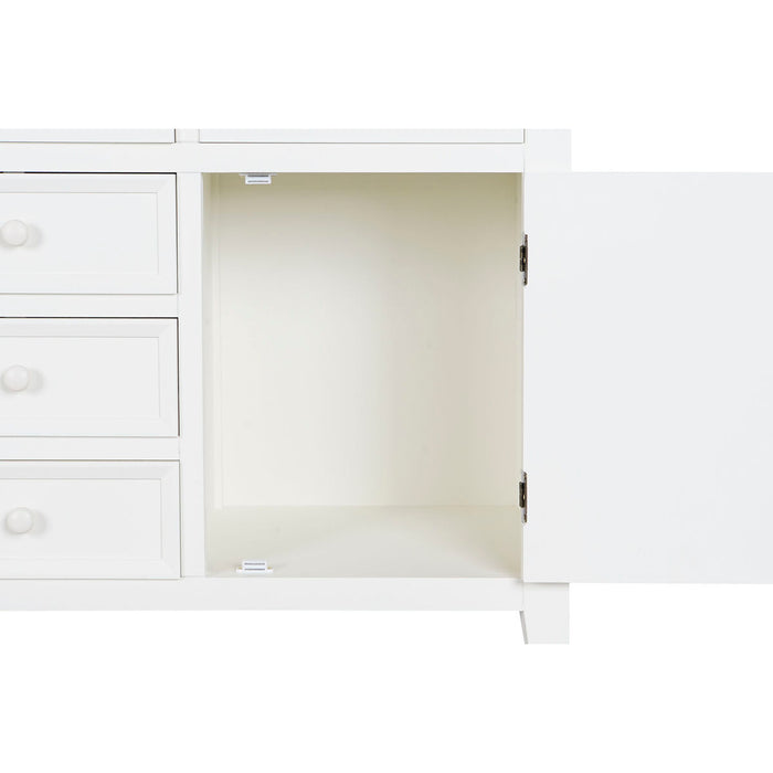 Servantă DKD Home Decor Bej Natural Lemn de paulownia 122 x 40 x 77 cm