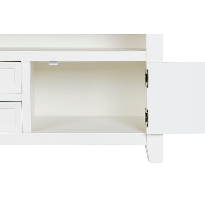 Mobilă TV DKD Home Decor Bej Natural Lemn de paulownia 134,5 x 35 x 55 cm