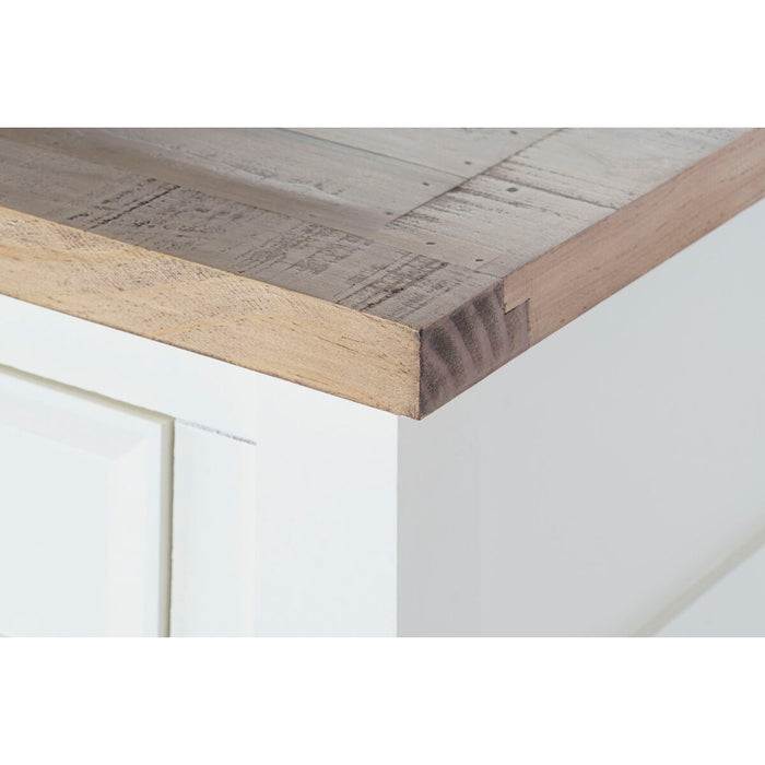 Mobilă Laterală DKD Home Decor Bej Natural Lemn de paulownia 111,5 x 27,5 x 44,5 cm