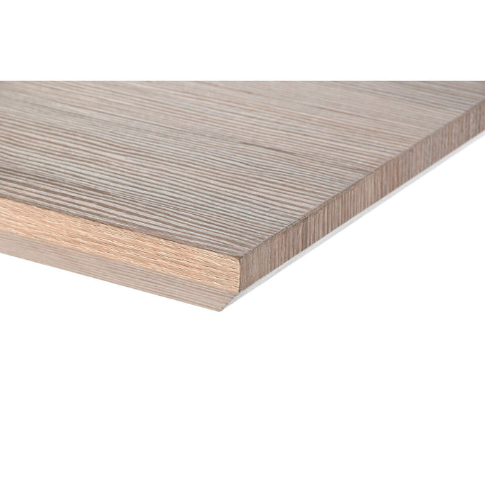 Masă de Sufragerie DKD Home Decor Transparent Maro Deschis Geam Nuc Lemn MDF 180 x 90 x 76 cm