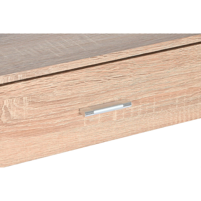 Consolă DKD Home Decor Transparent Maro Deschis Geam Lemn MDF 120 x 35 x 80 cm