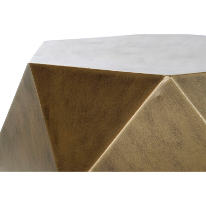 Set de 2 mese DKD Home Decor Auriu* Metal 68 x 68 x 45,5 cm