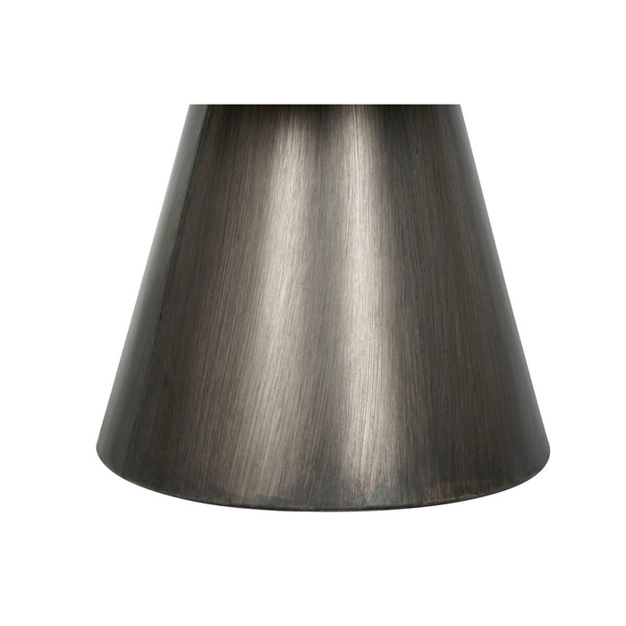 Masa laterală DKD Home Decor Negru Auriu* Metal 60 x 60 x 48 cm