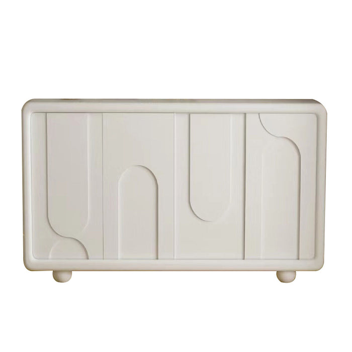 Servantă DKD Home Decor Alb Lemn MDF 160 x 37 x 85 cm