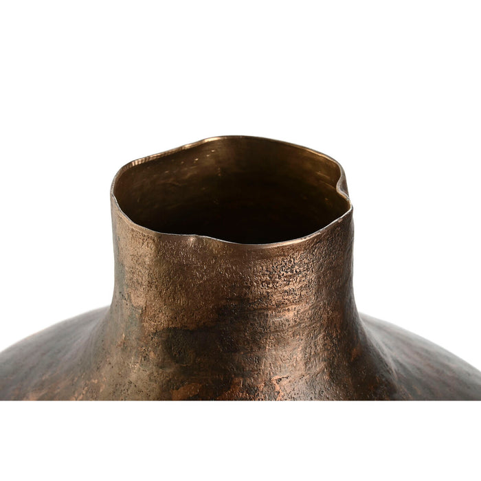 Vază DKD Home Decor Bronz Auriu* Aluminiu Finisaj învechit 31 x 31 x 41 cm
