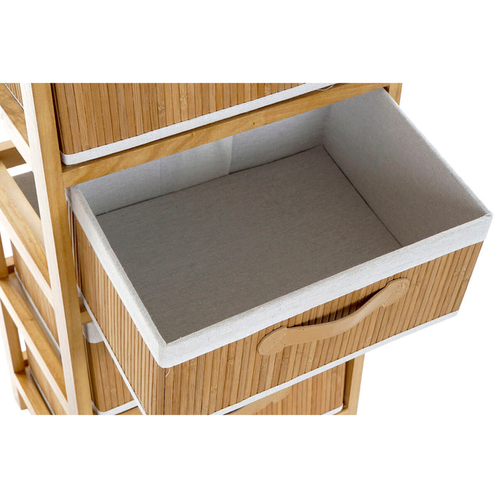 Dulap cu Sertare DKD Home Decor Natural Bambus Lemn de paulownia 42 x 32 x 98 cm