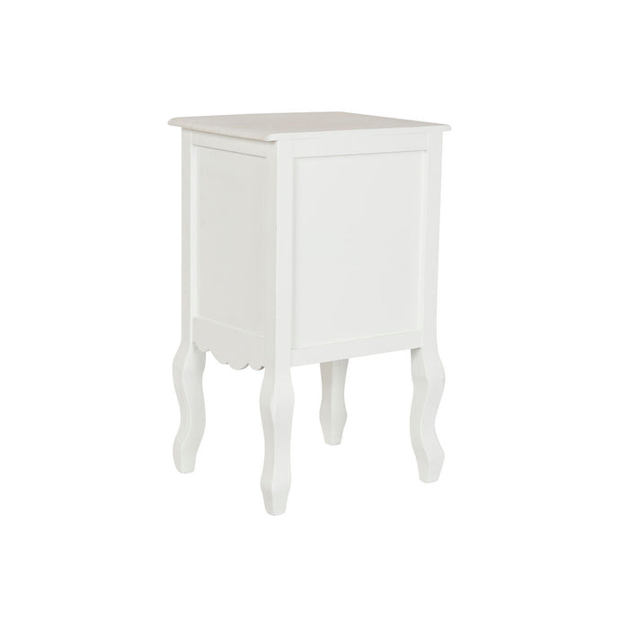 Noptieră DKD Home Decor Alb Maro Deschis Lemn MDF 40 x 34 x 66 cm