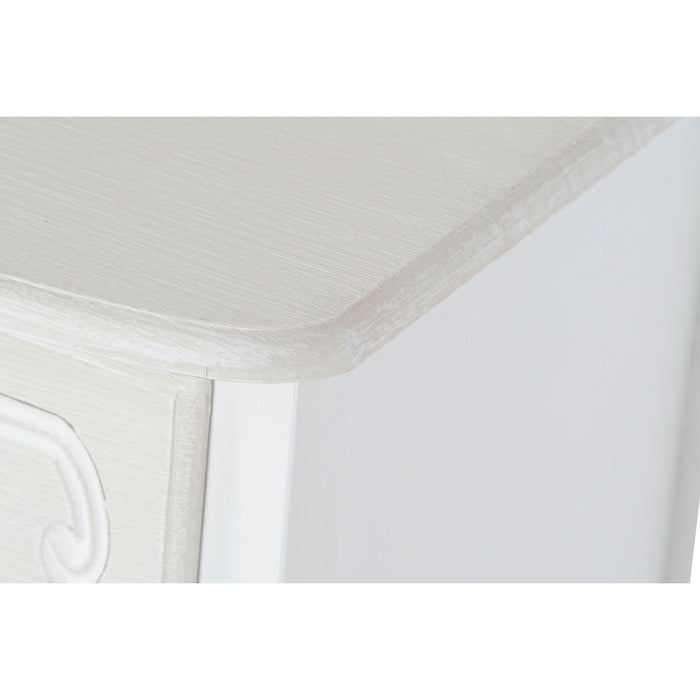 Noptieră DKD Home Decor Alb Maro Deschis Lemn MDF 40 x 34 x 66 cm