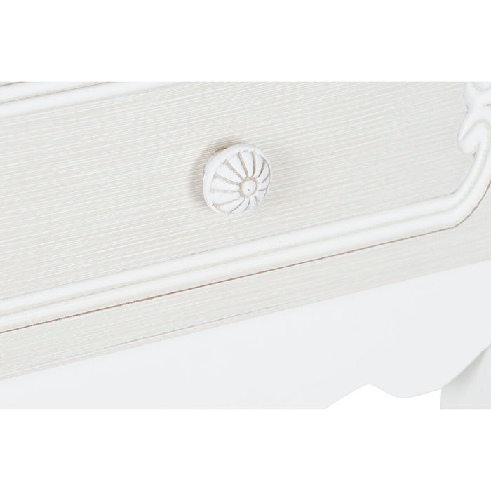 Noptieră DKD Home Decor Alb Maro Deschis Lemn MDF 40 x 34 x 66 cm