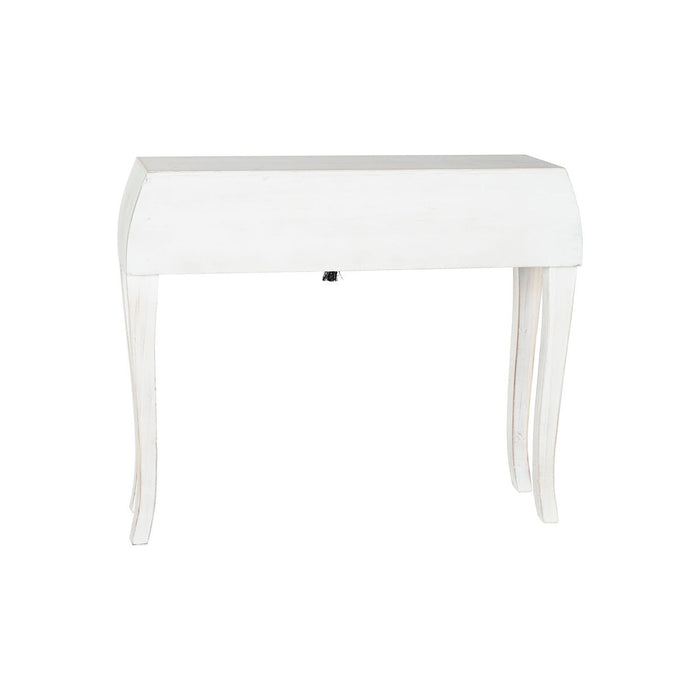 Consolă DKD Home Decor Alb Natural Brad Lemn MDF 96 x 26 x 80 cm