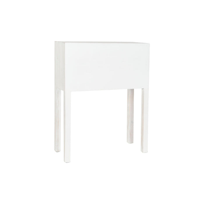 Consolă DKD Home Decor Alb Natural Brad Lemn MDF 63 x 26 x 83 cm